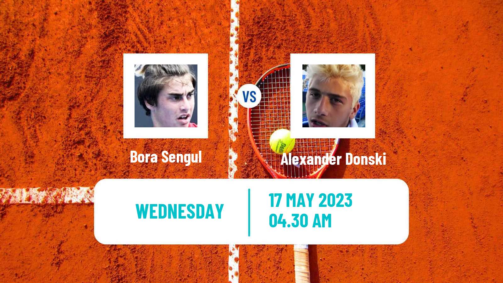 Tennis ITF M15 Antalya 16 Men Bora Sengul - Alexander Donski