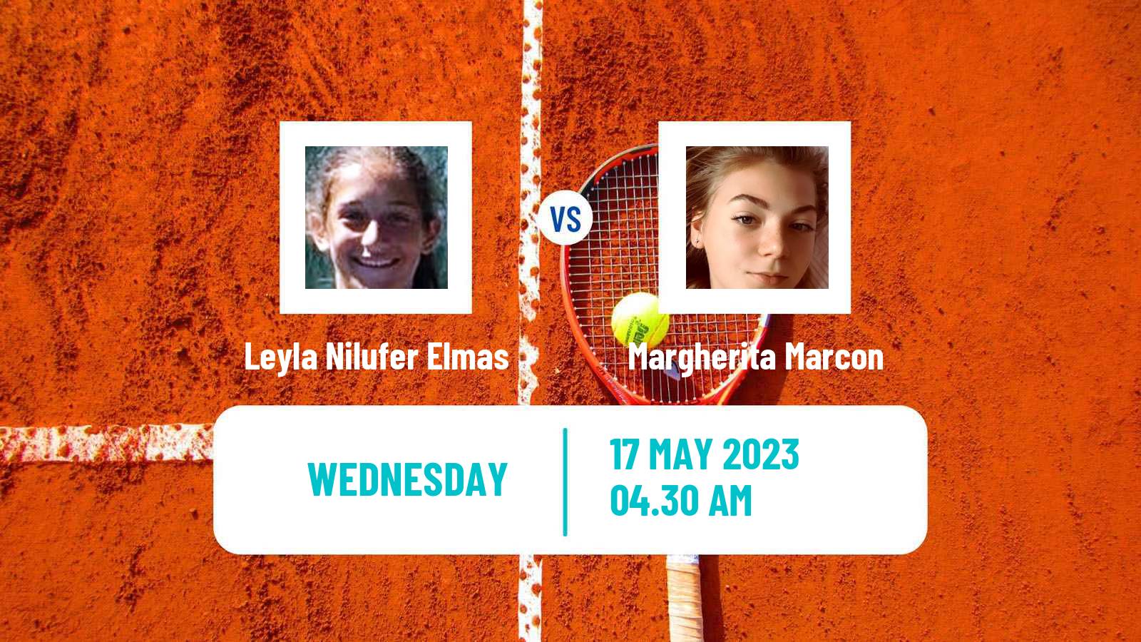 Tennis ITF W15 Antalya 16 Women Leyla Nilufer Elmas - Margherita Marcon