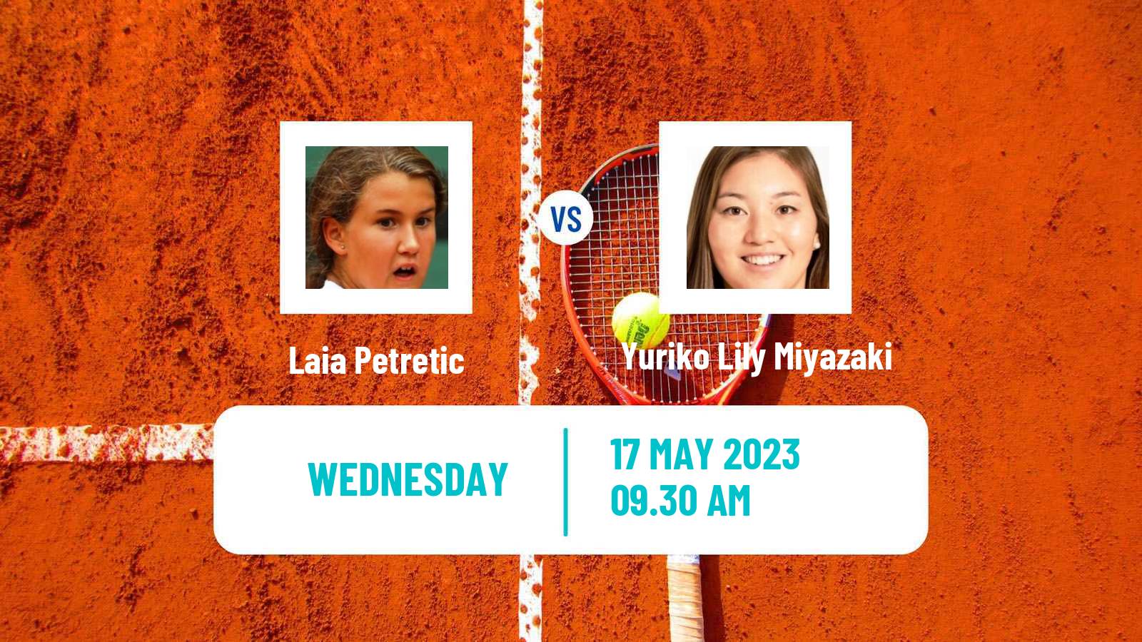Tennis ITF W60 Saint Gaudens Women Laia Petretic - Yuriko Lily Miyazaki