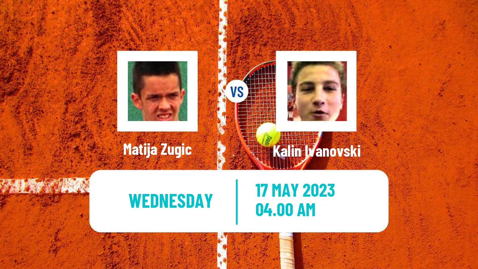 Tennis ITF M25 Kursumlijska Banja 2 Men Matija Zugic - Kalin Ivanovski