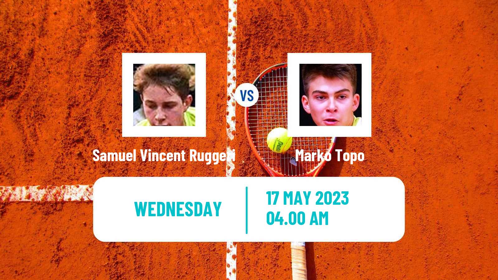 Tennis ITF M25 Kursumlijska Banja 2 Men Samuel Vincent Ruggeri - Marko Topo