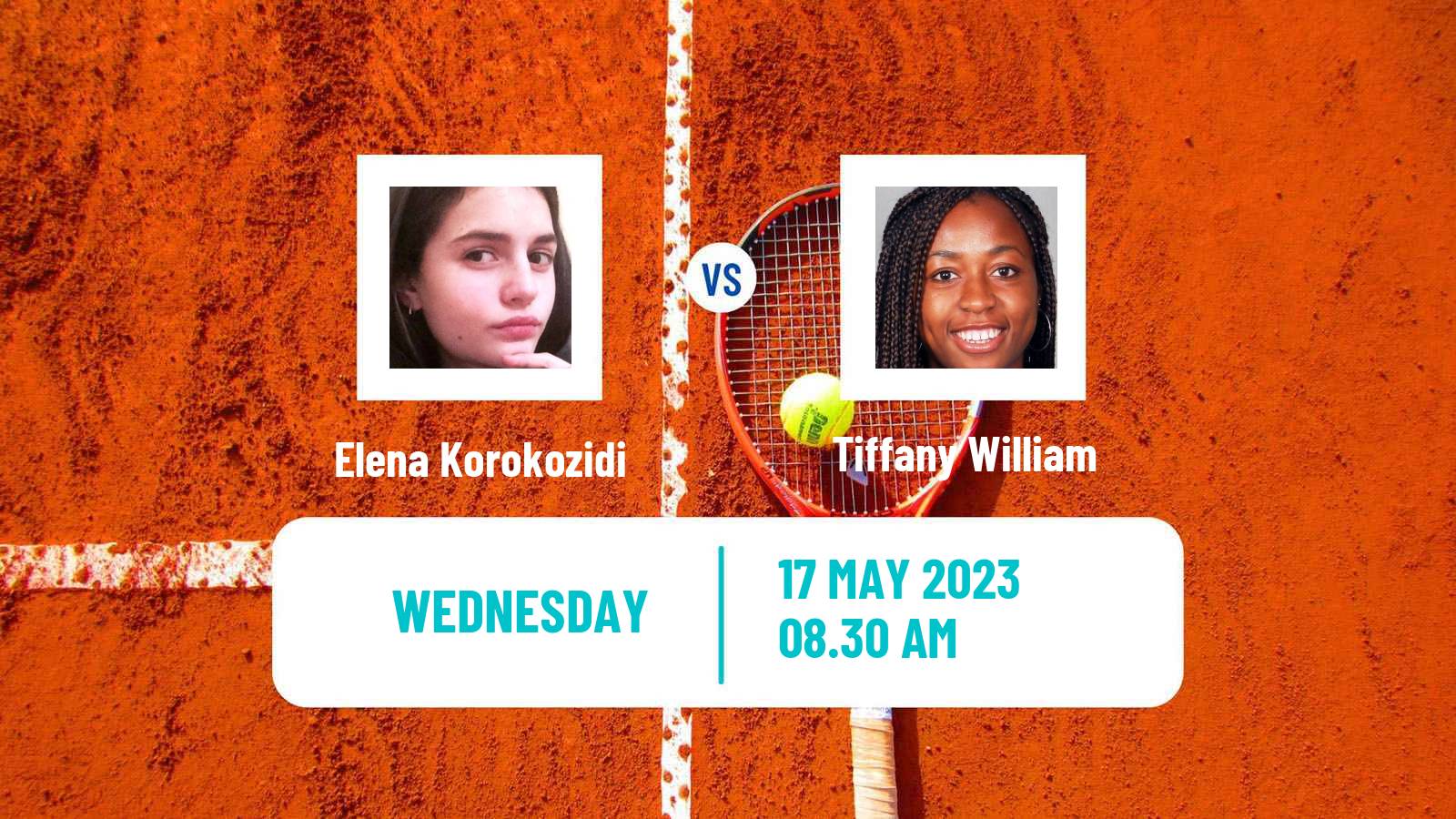 Tennis ITF W25 Kursumlijska Banja Women Elena Korokozidi - Tiffany William