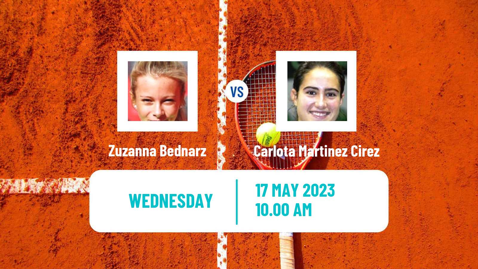 Tennis ITF W25 Kursumlijska Banja Women Zuzanna Bednarz - Carlota Martinez Cirez