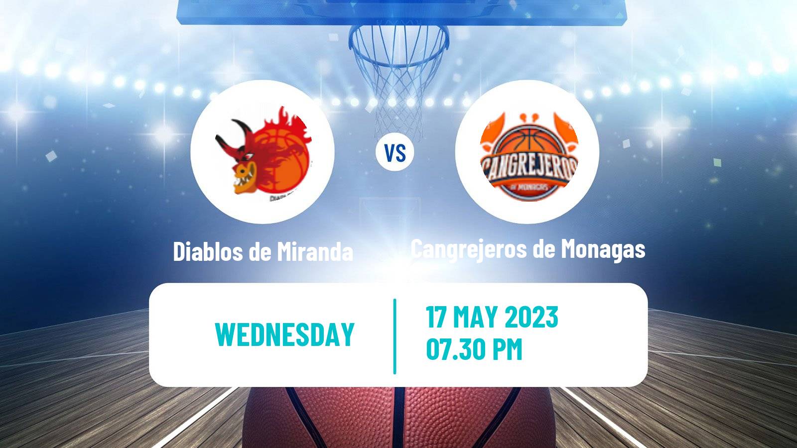 Basketball Venezuelan Superliga Basketball Diablos de Miranda - Cangrejeros de Monagas