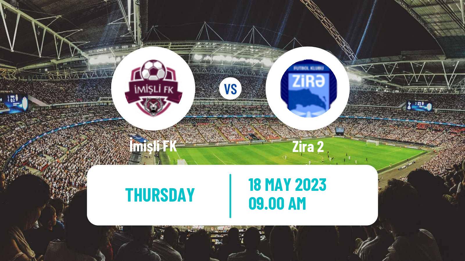 Soccer Azerbaijan First Division İmişli - Zira 2