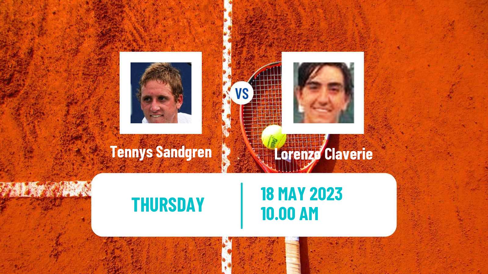 Tennis ITF M25 Pensacola Fl Men Tennys Sandgren - Lorenzo Claverie