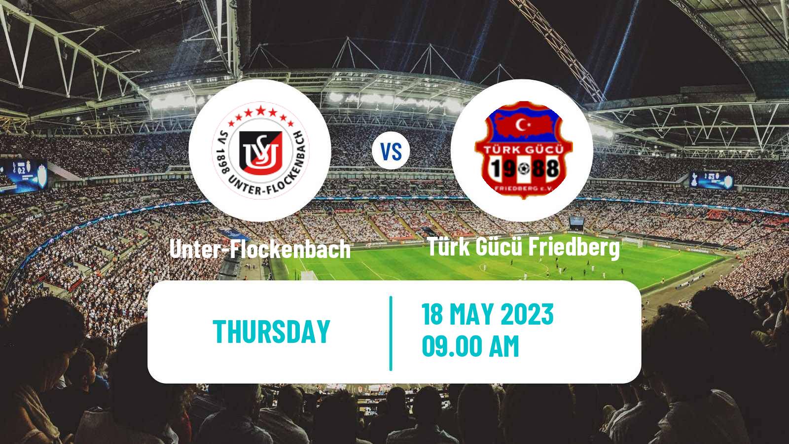 Soccer German Oberliga Hessen Unter-Flockenbach - Türk Gücü Friedberg