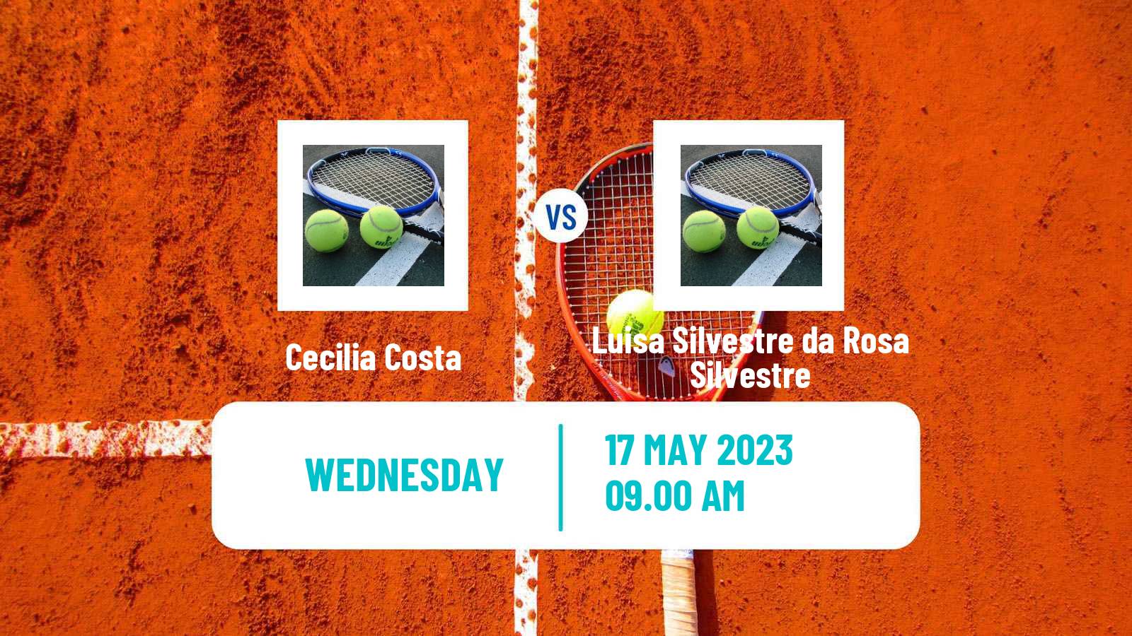 Tennis ITF W15 Curitiba Women Cecilia Costa - Luisa Silvestre da Rosa Silvestre