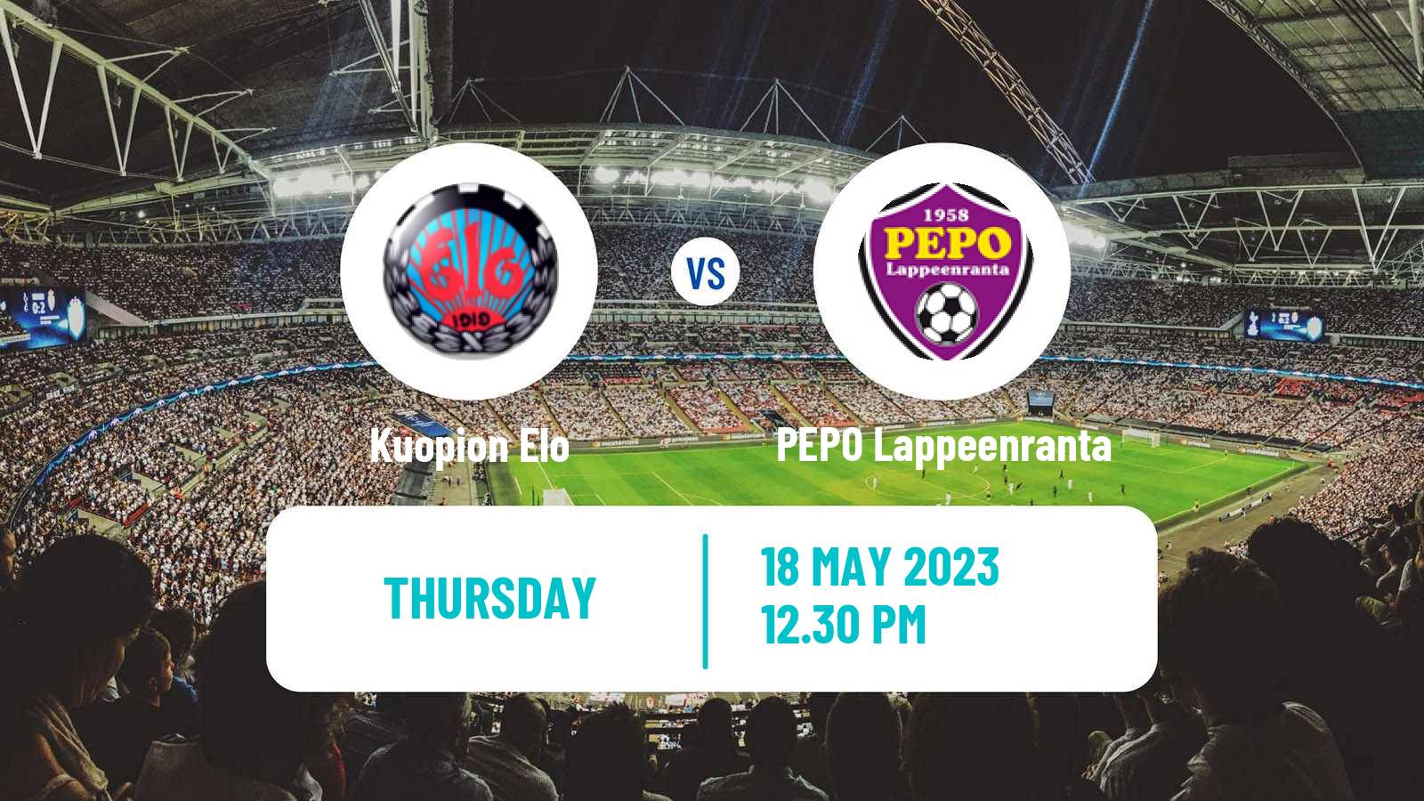 Soccer Finnish Cup Kuopion Elo - PEPO Lappeenranta