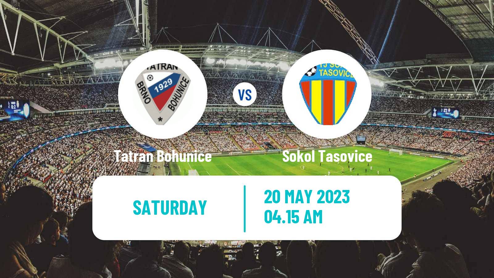 Soccer Czech Division D Tatran Bohunice - Sokol Tasovice