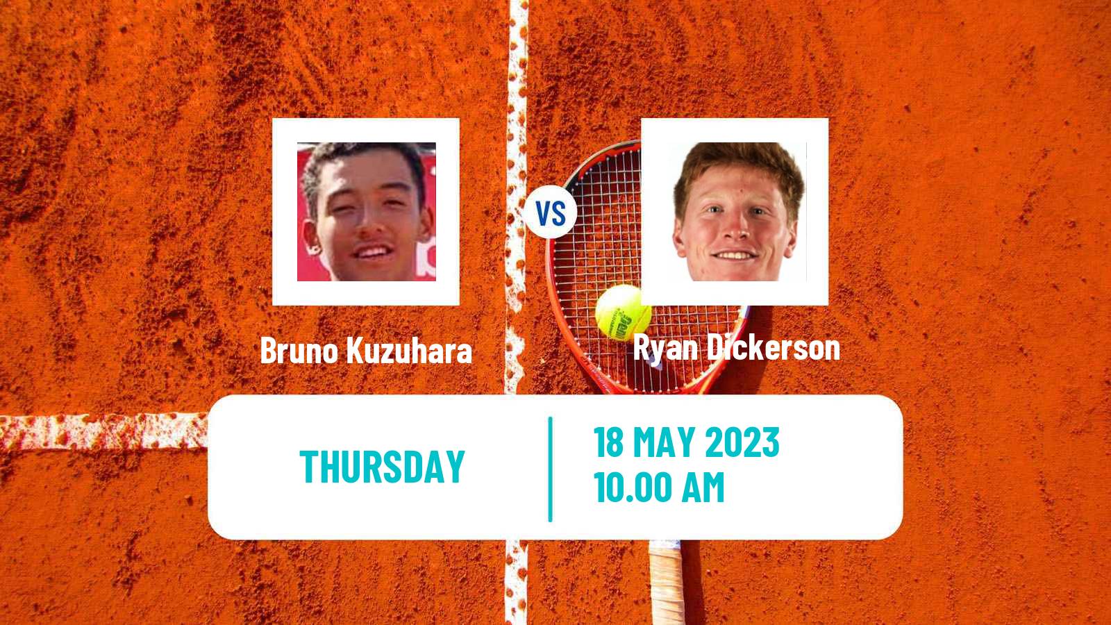 Tennis ITF M25 Pensacola Fl Men Bruno Kuzuhara - Ryan Dickerson
