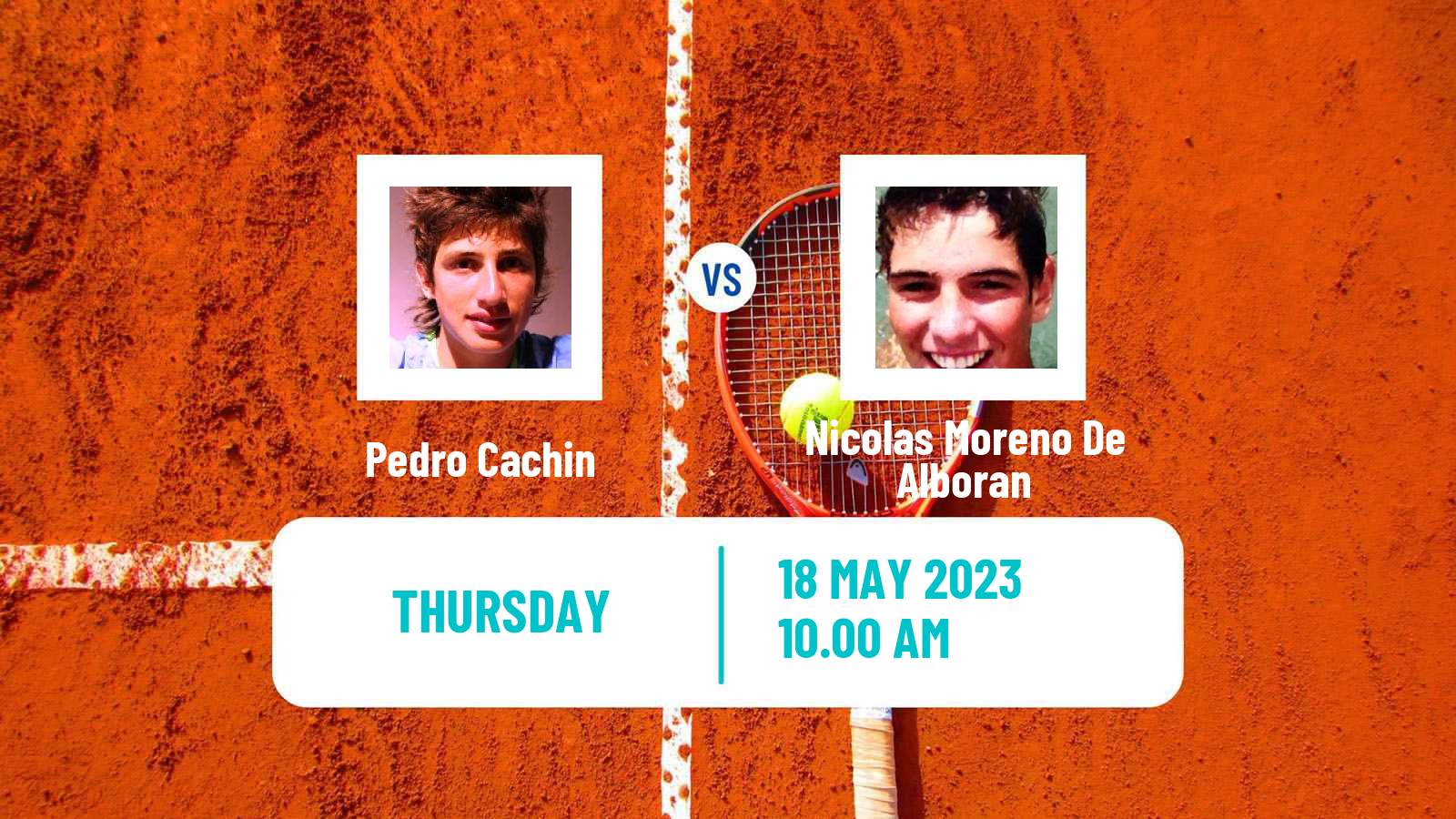 Tennis Oeiras 4 Challenger Men Pedro Cachin - Nicolas Moreno De Alboran