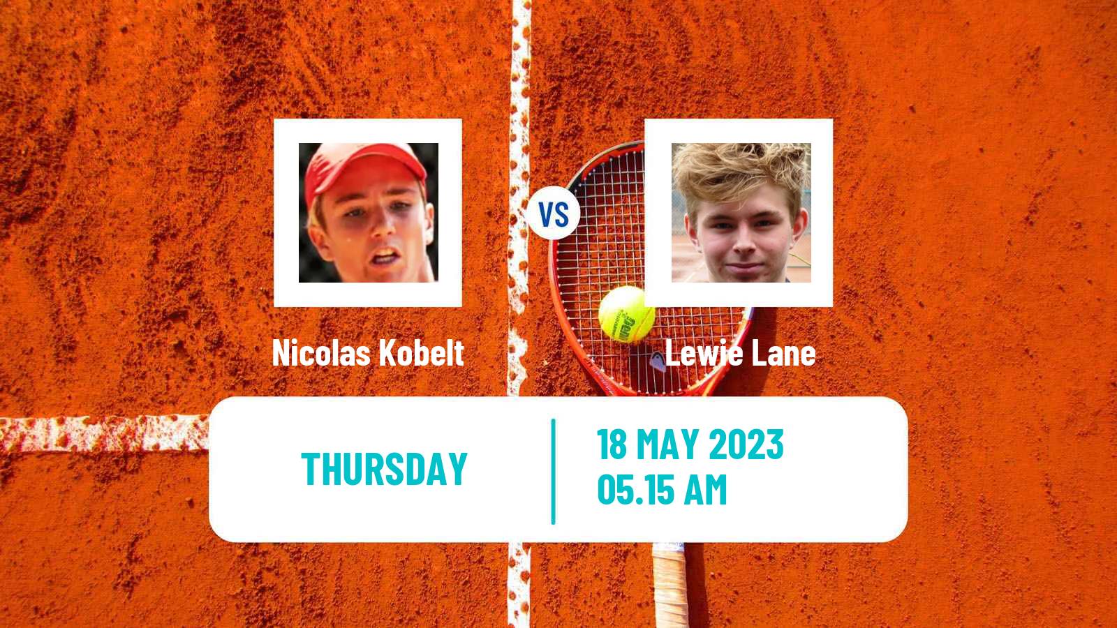 Tennis ITF M15 Kalmar Men Nicolas Kobelt - Lewie Lane