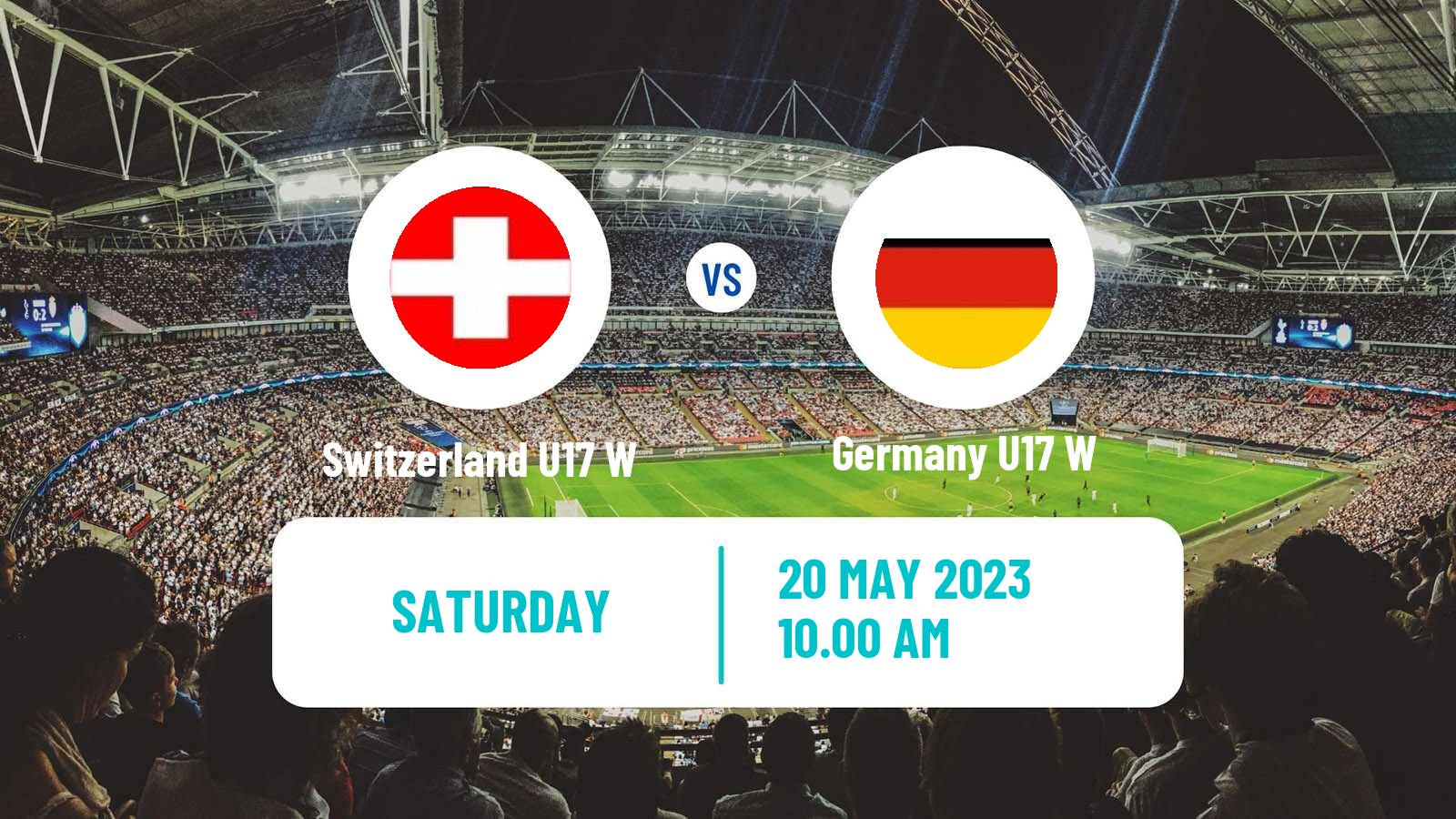 Soccer UEFA Euro U17 Women Switzerland U17 W - Germany U17 W