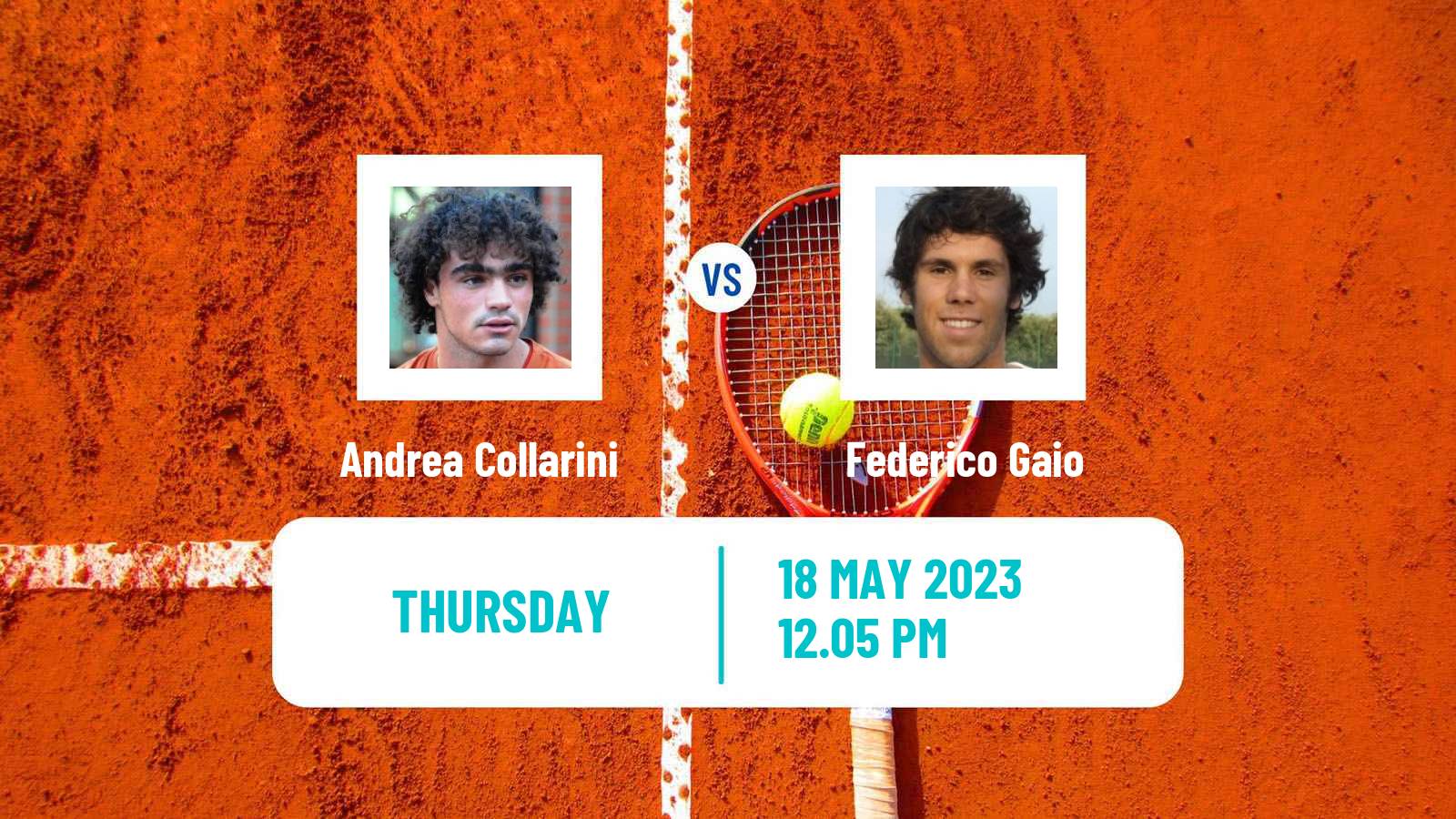 Tennis Turin 2 Challenger Men Andrea Collarini - Federico Gaio