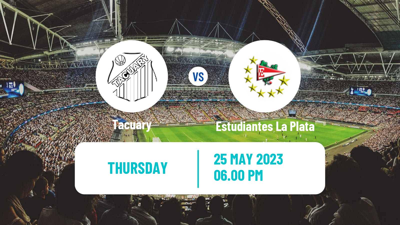 Soccer Copa Sudamericana Tacuary - Estudiantes La Plata