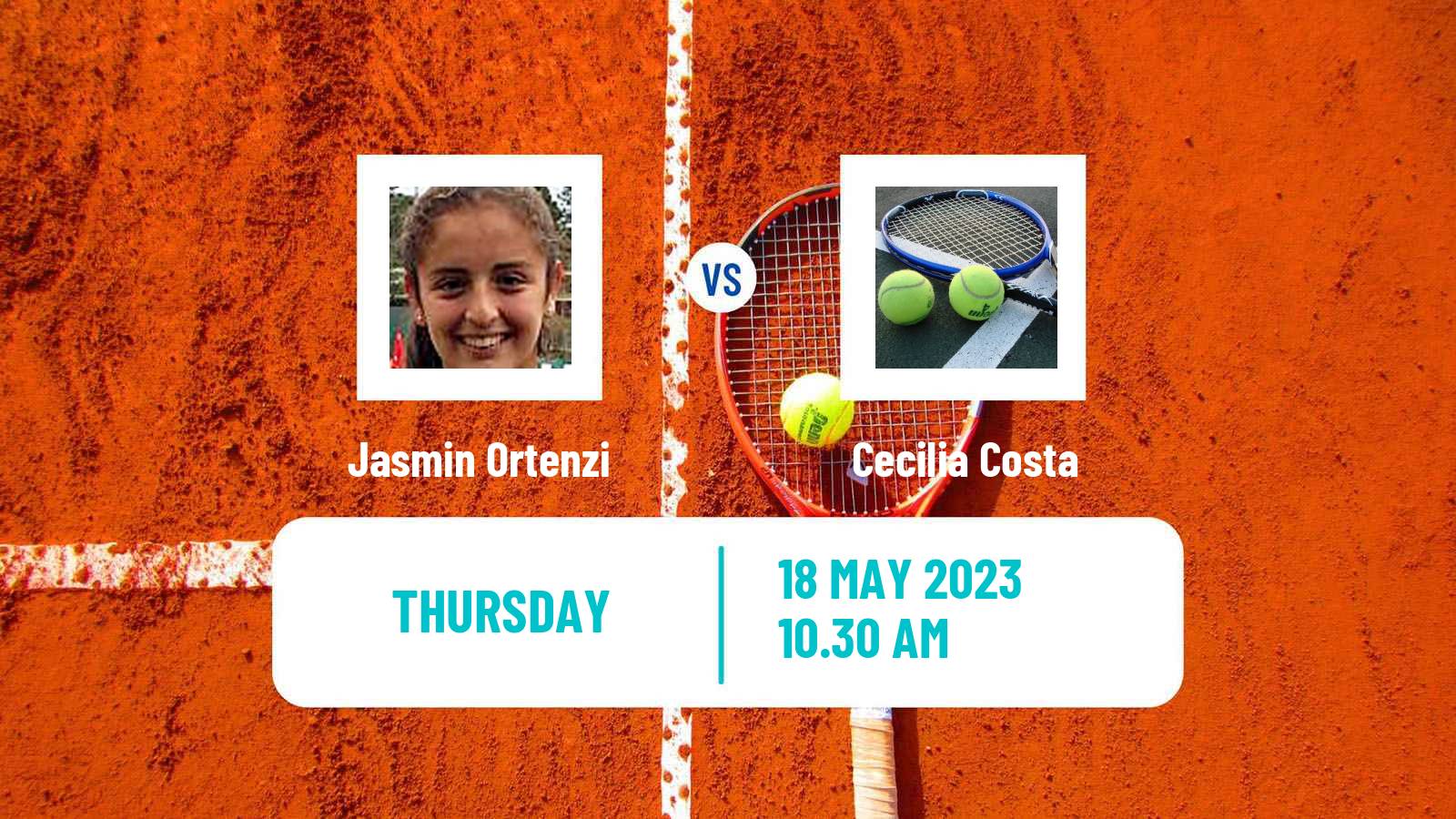 Tennis ITF W15 Curitiba Women Jasmin Ortenzi - Cecilia Costa