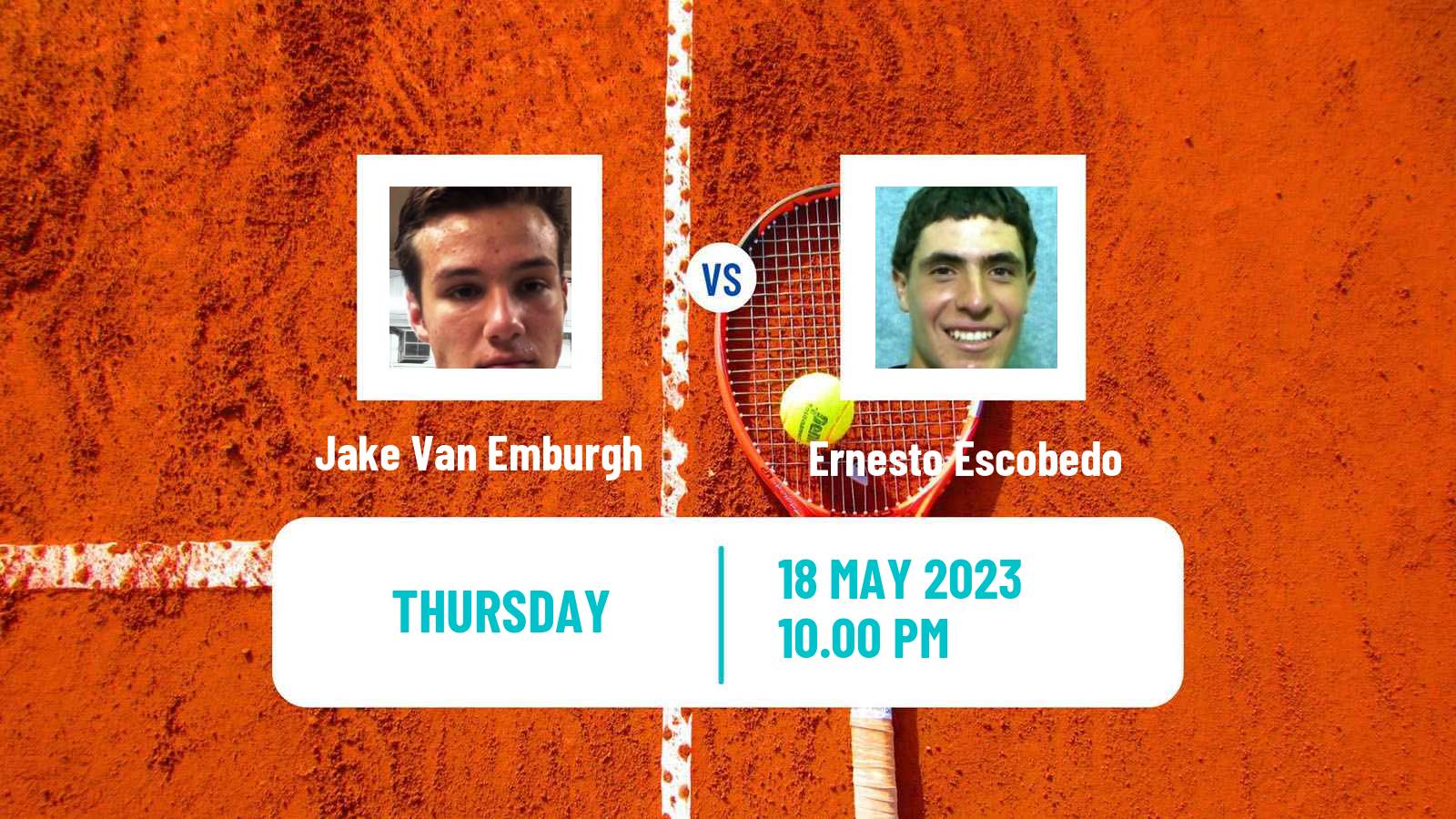 Tennis ITF M25 Xalapa Men Jake Van Emburgh - Ernesto Escobedo
