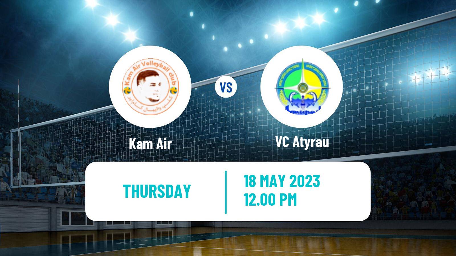 Volleyball Asian Club Championship Volleyball Kam Air - Atyrau