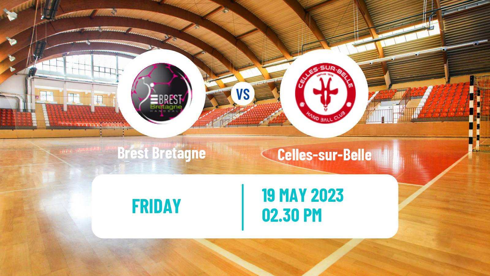 Handball French Division 1 Handball Women Brest Bretagne - Celles-sur-Belle