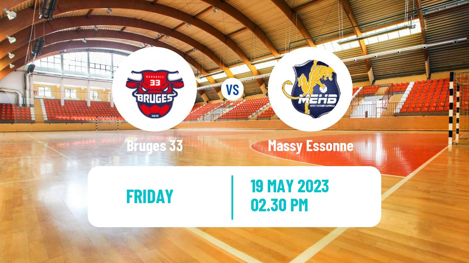 Handball French Proligue Handball Bruges 33 - Massy Essonne