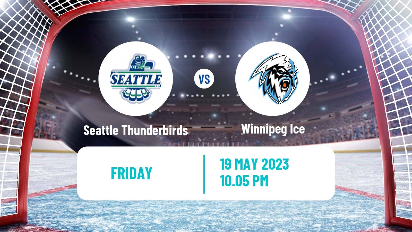 Hockey WHL Seattle Thunderbirds - Winnipeg Ice