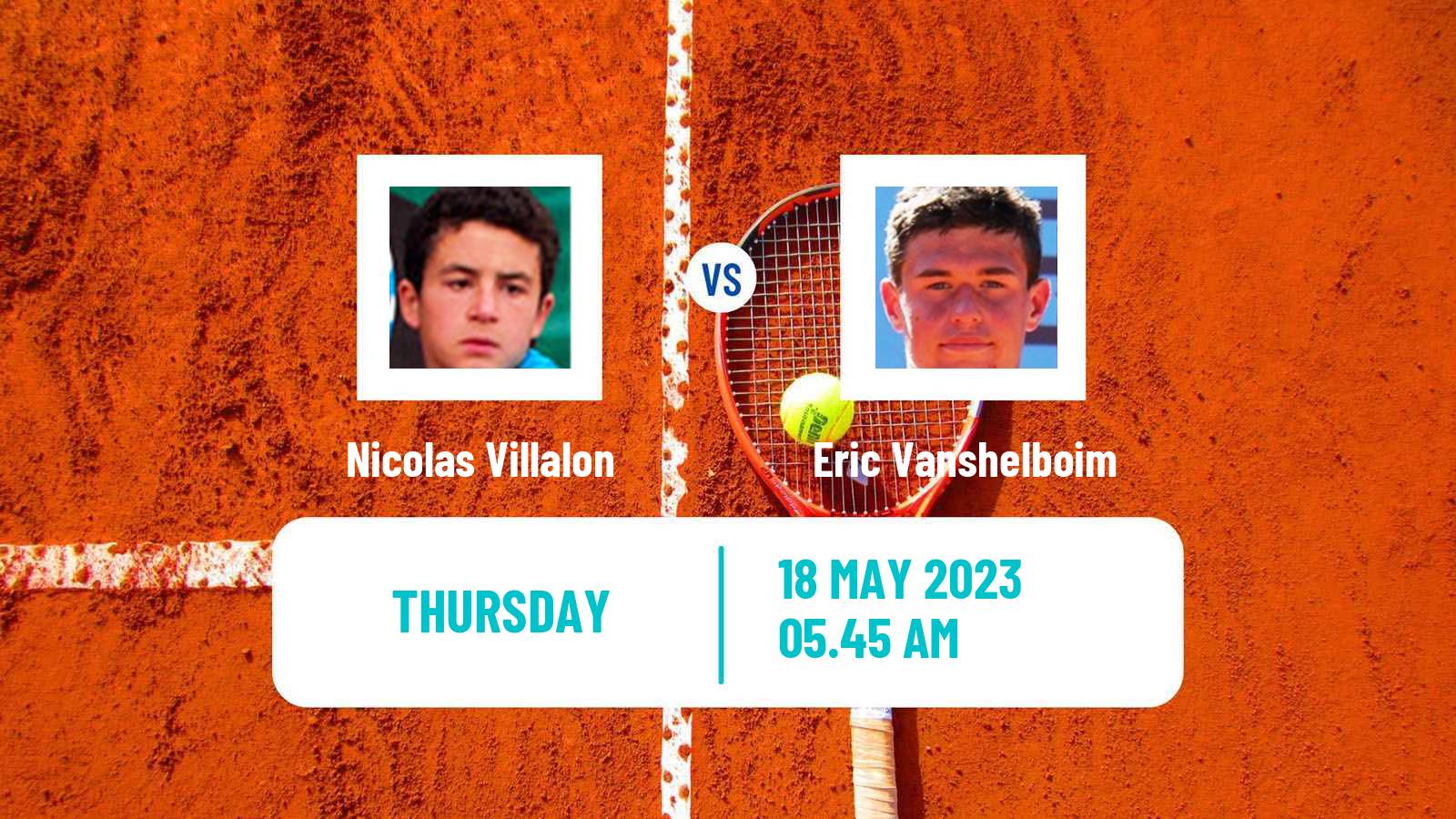 Tennis ITF M15 Addis Ababa Men Nicolas Villalon - Eric Vanshelboim