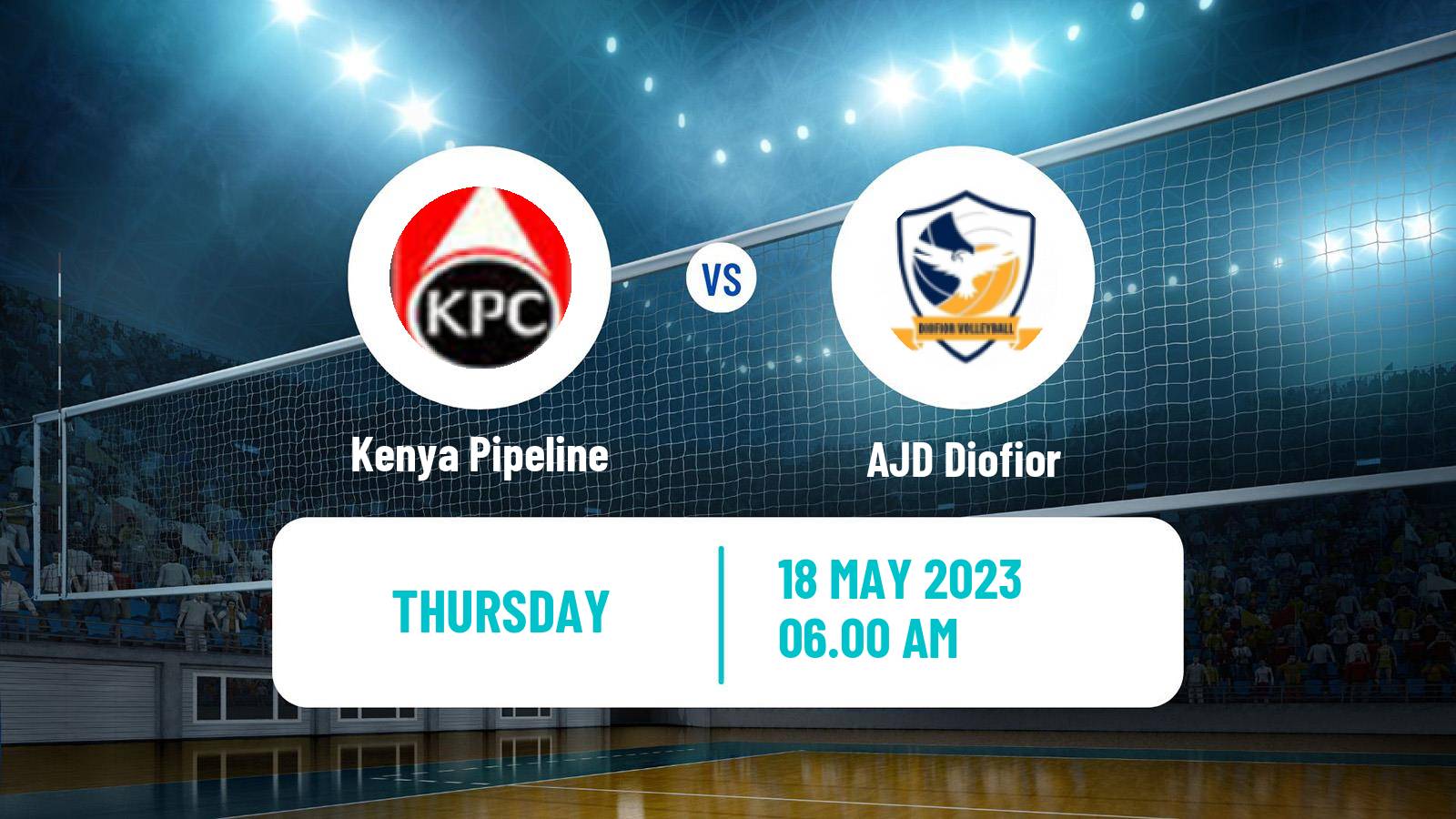 Volleyball African Club Championship Volleyball Women Kenya Pipeline - Diofior