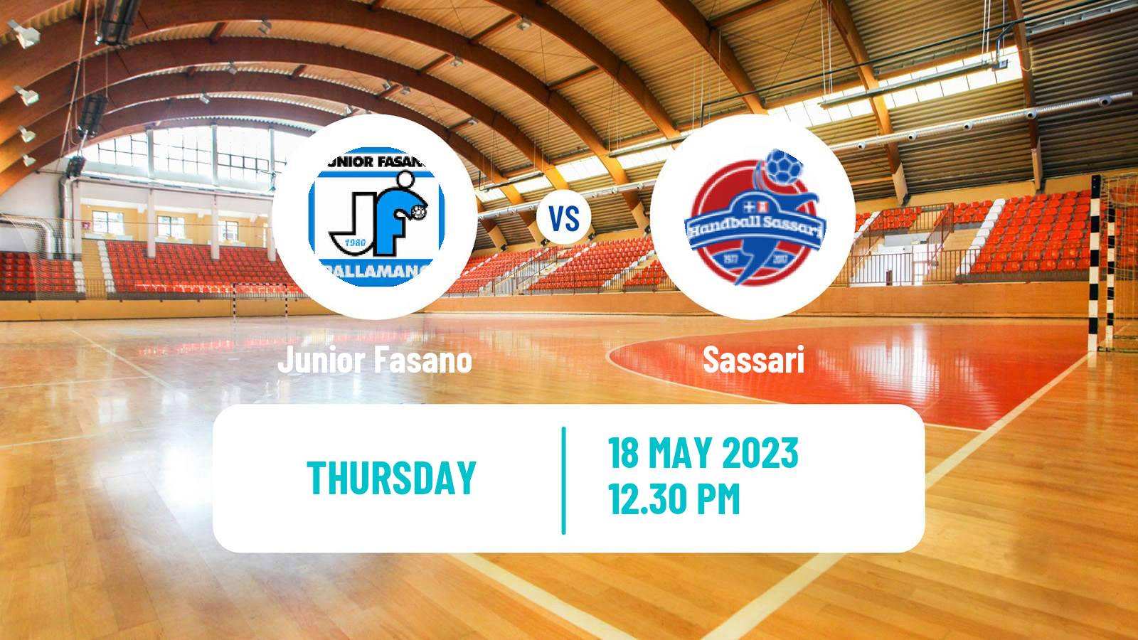 Handball Italian Serie A Handball Junior Fasano - Sassari