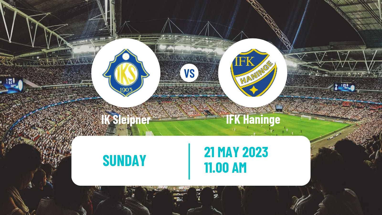 Soccer Swedish Division 2 - Södra Svealand Sleipner - Haninge
