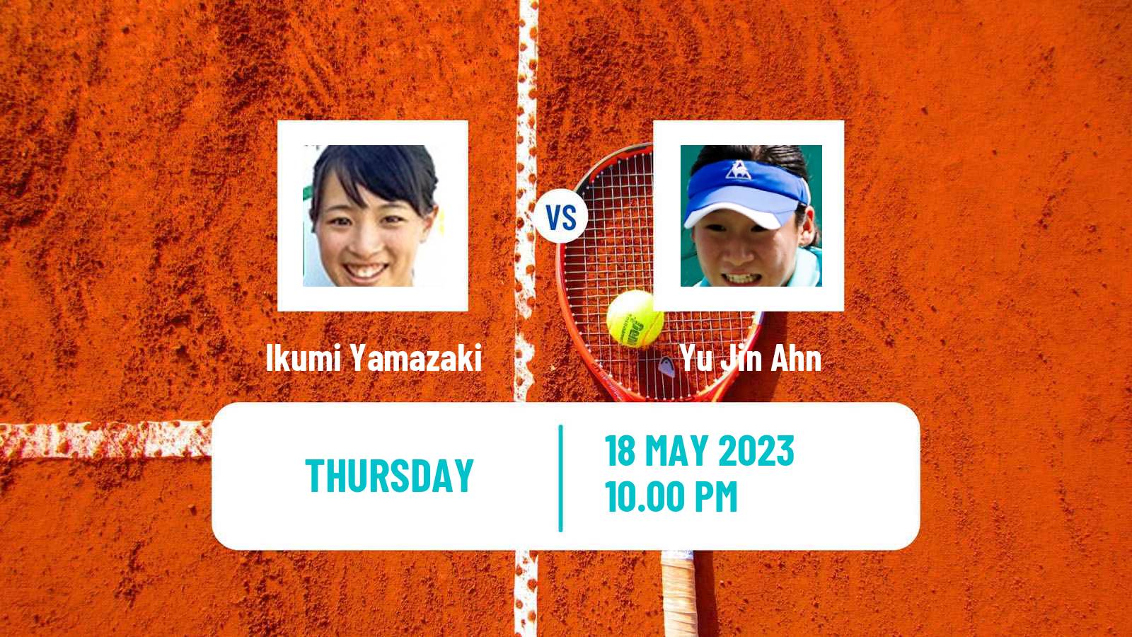 Tennis ITF W25 Incheon Women Ikumi Yamazaki - Yu Jin Ahn