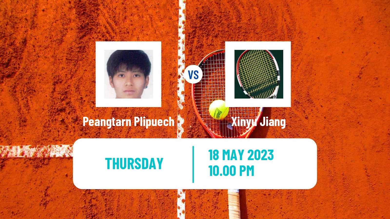 Tennis ITF W25 Incheon Women Peangtarn Plipuech - Xinyu Jiang