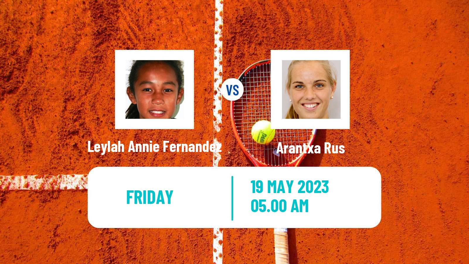 Tennis ITF W100 Madrid Women Leylah Annie Fernandez - Arantxa Rus