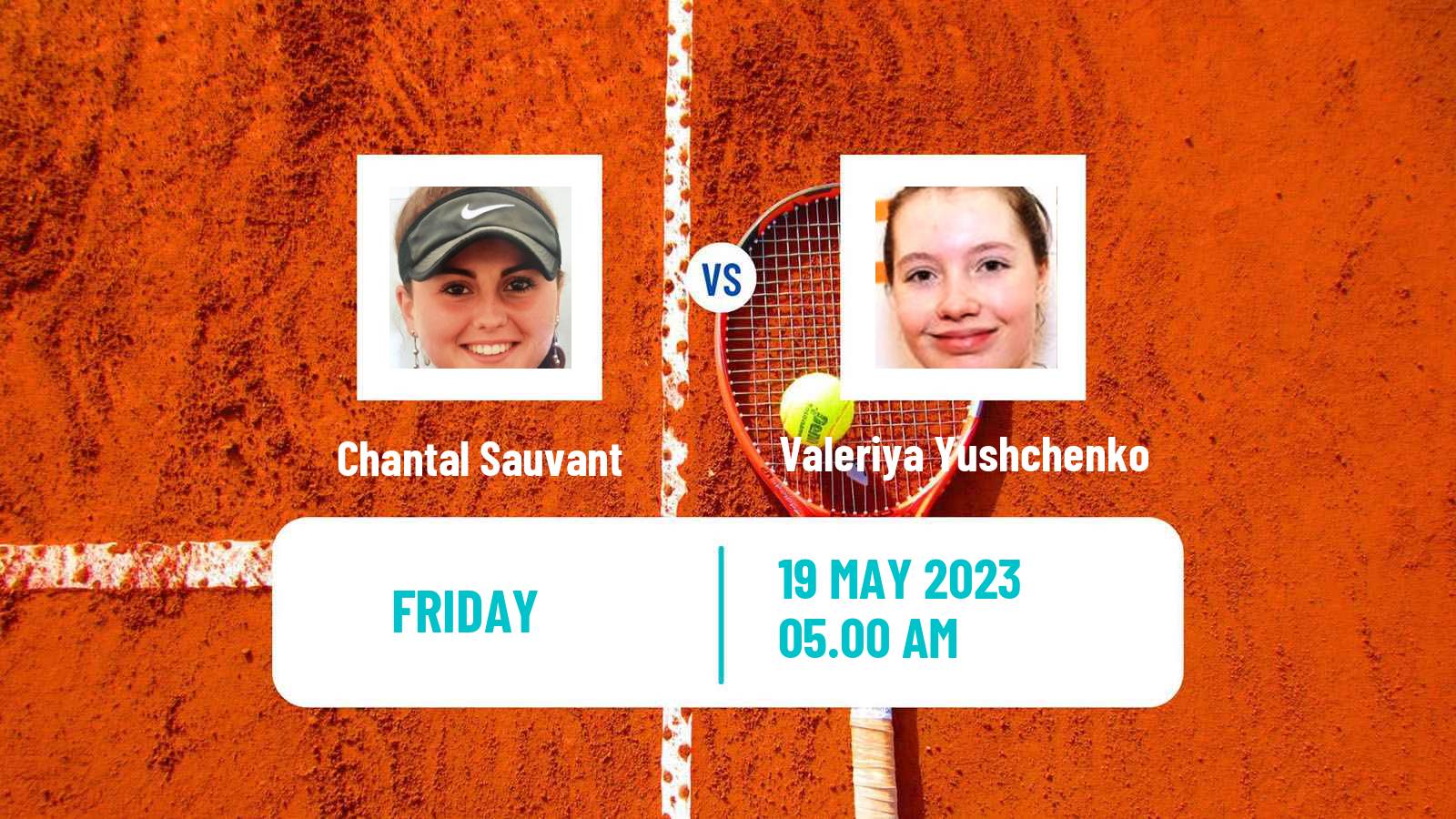 Tennis ITF W15 Antalya 16 Women Chantal Sauvant - Valeriya Yushchenko