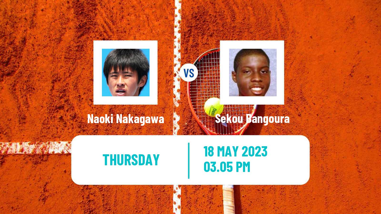 Tennis ITF M25 Pensacola Fl Men Naoki Nakagawa - Sekou Bangoura
