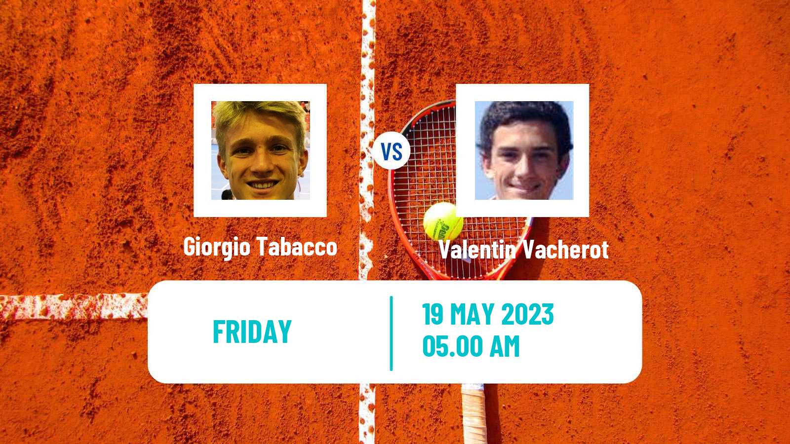 Tennis ITF M25 Reggio Emilia Men Giorgio Tabacco - Valentin Vacherot