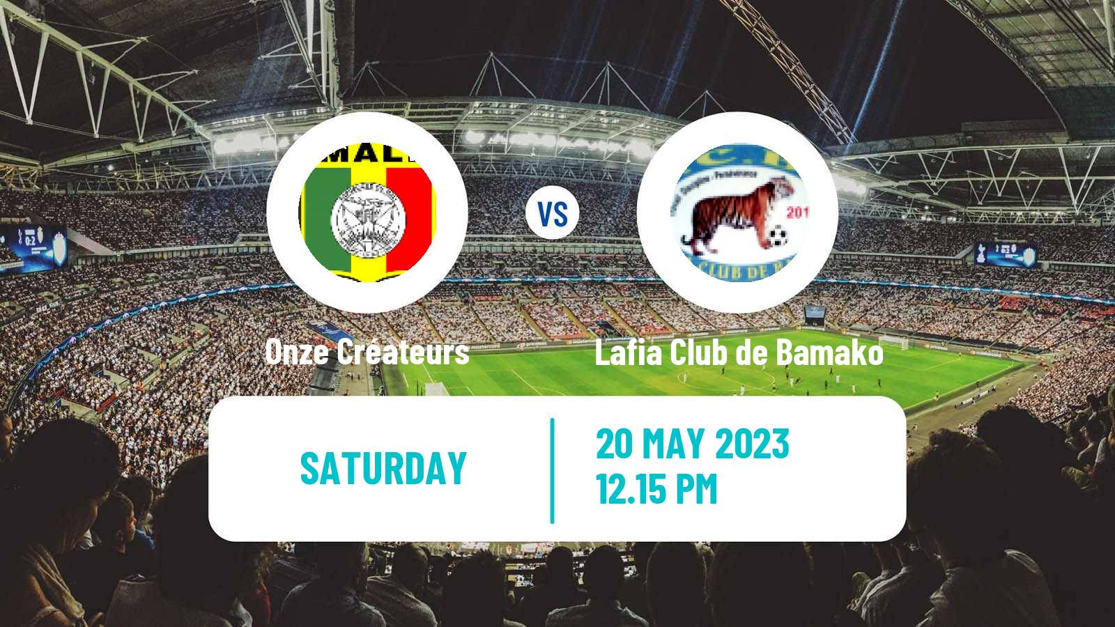 Soccer Malian Première Division Onze Créateurs - Lafia Club de Bamako