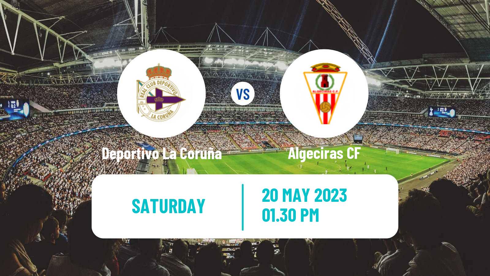 Soccer Spanish Primera RFEF Group 1 Deportivo La Coruña - Algeciras