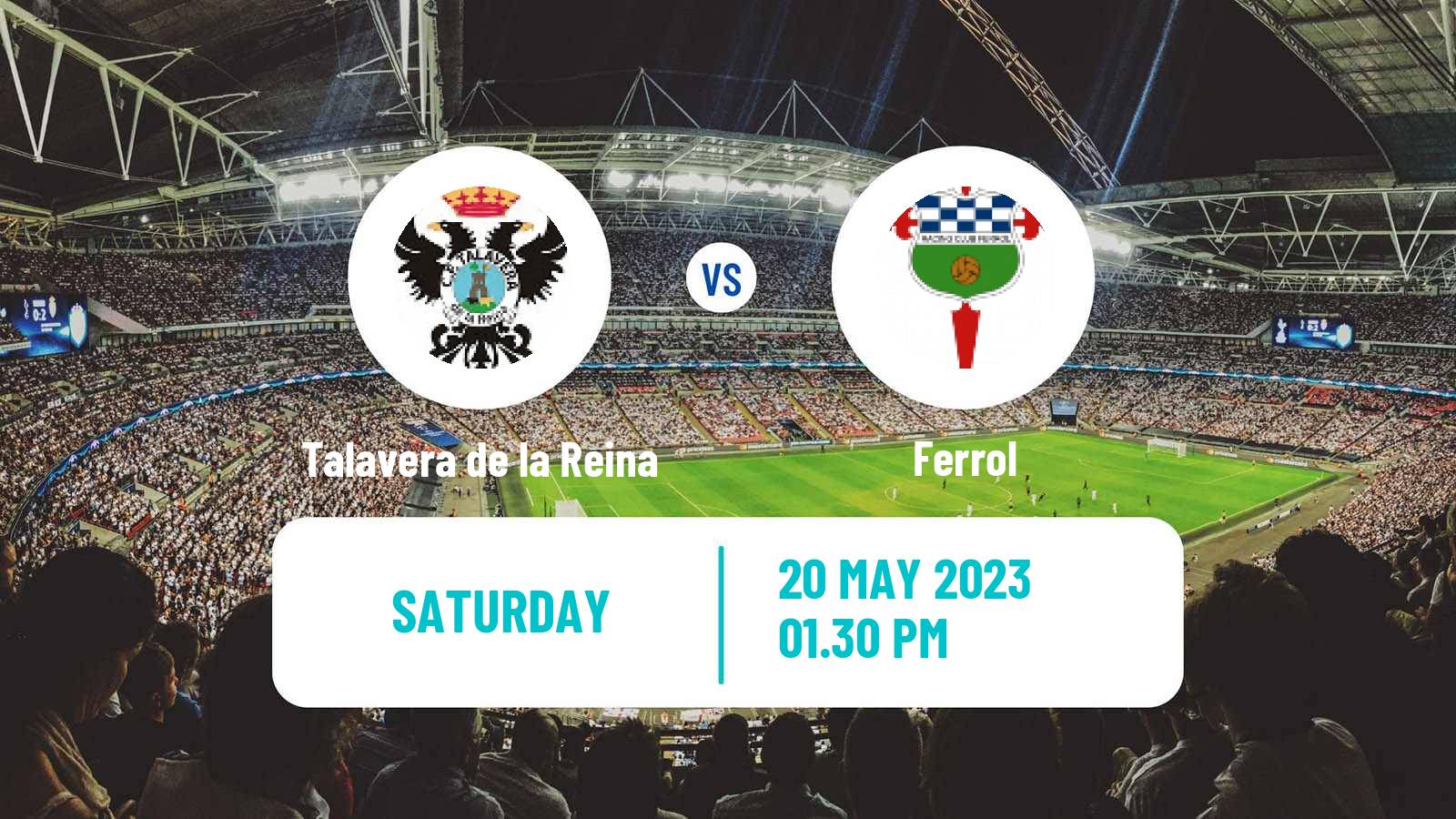 Soccer Spanish Primera RFEF Group 1 Talavera de la Reina - Ferrol