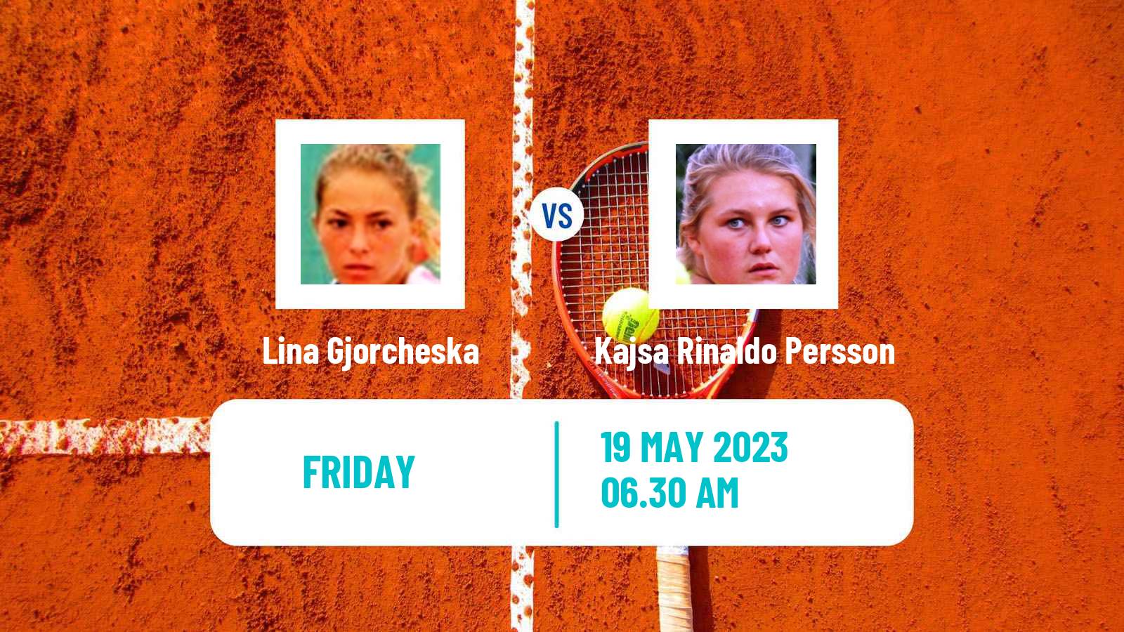 Tennis ITF W25 Kursumlijska Banja Women Lina Gjorcheska - Kajsa Rinaldo Persson