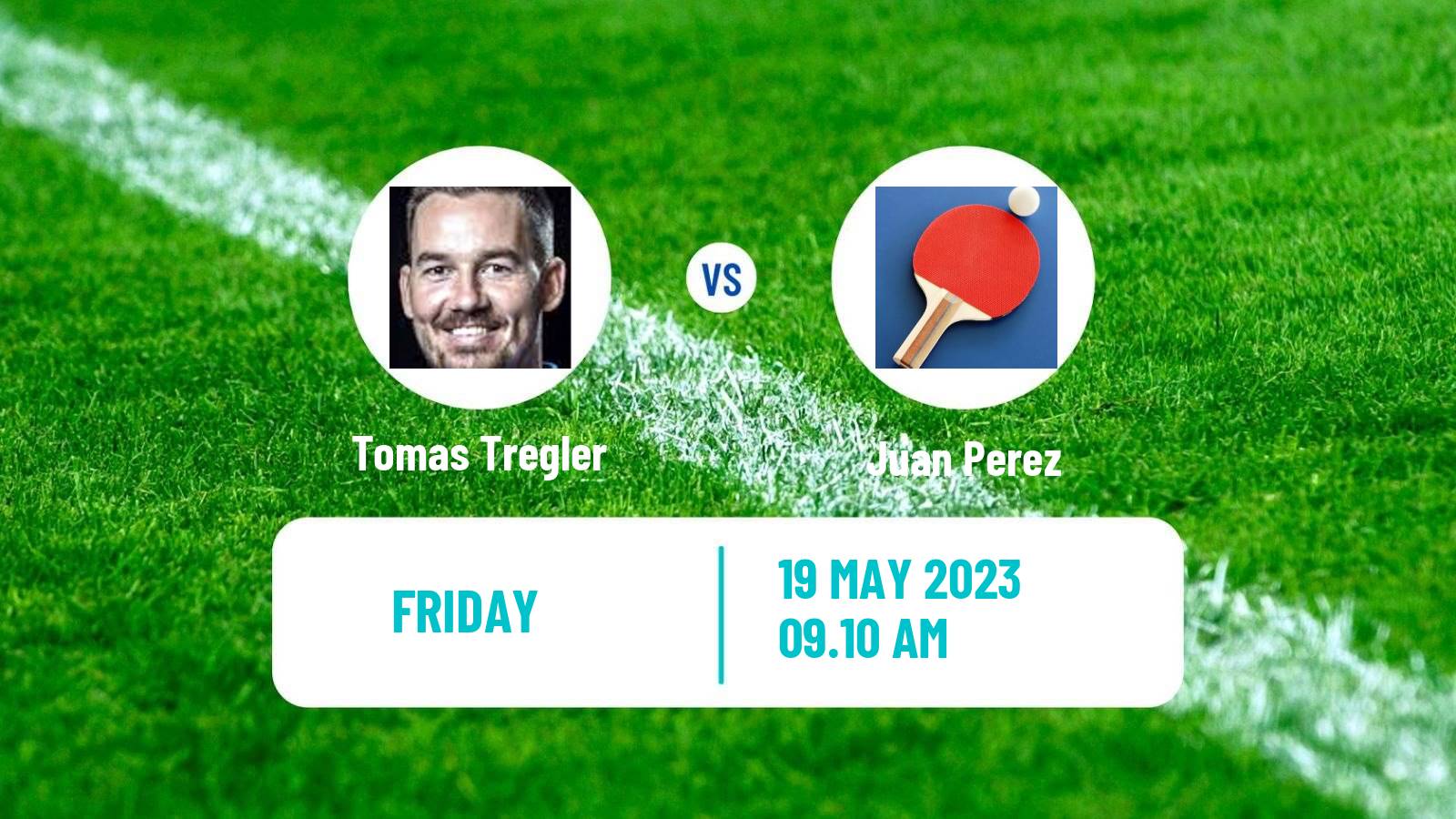 Table tennis Tt Star Series Men Tomas Tregler - Juan Perez