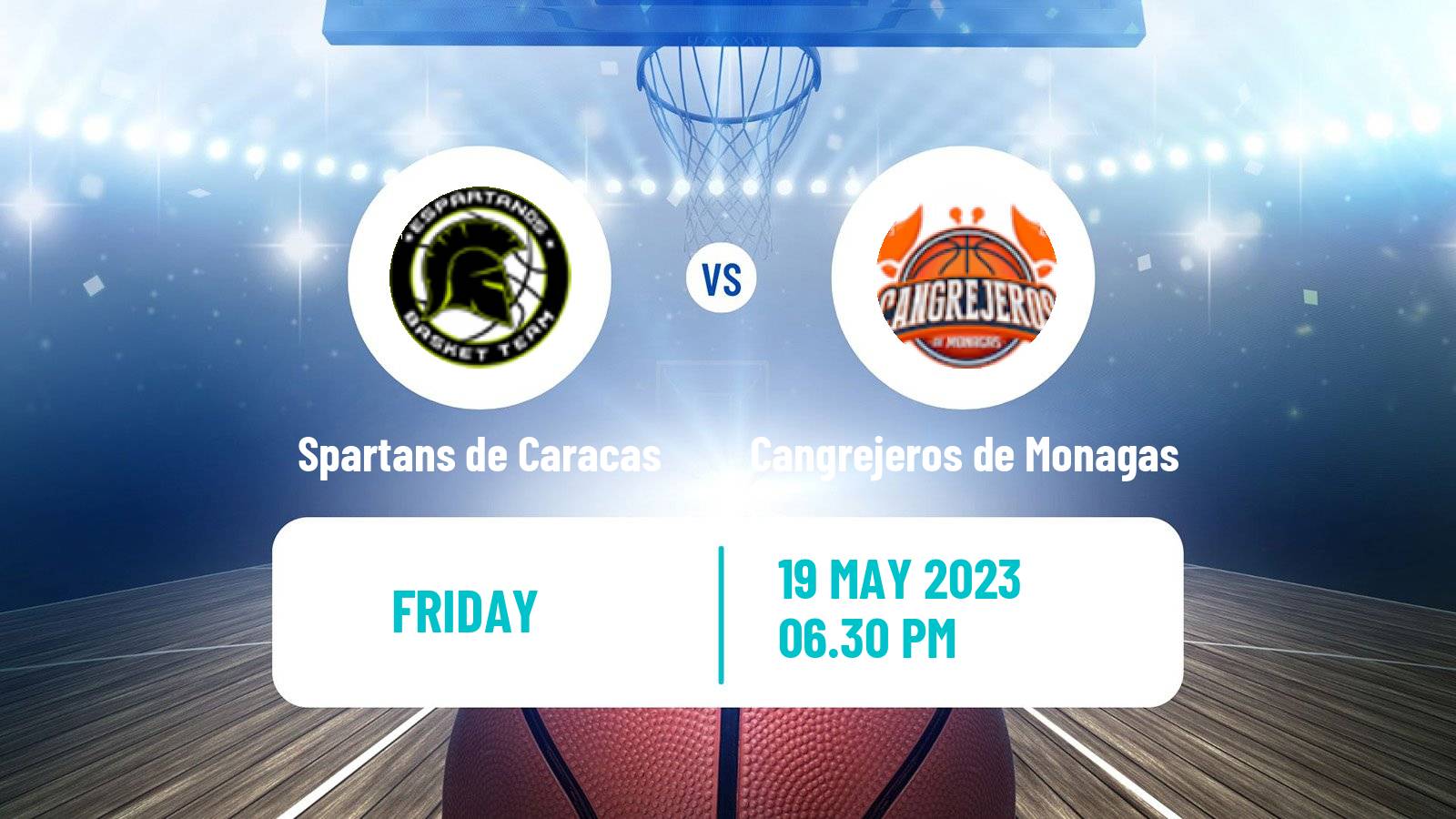 Basketball Venezuelan Superliga Basketball Spartans de Caracas - Cangrejeros de Monagas