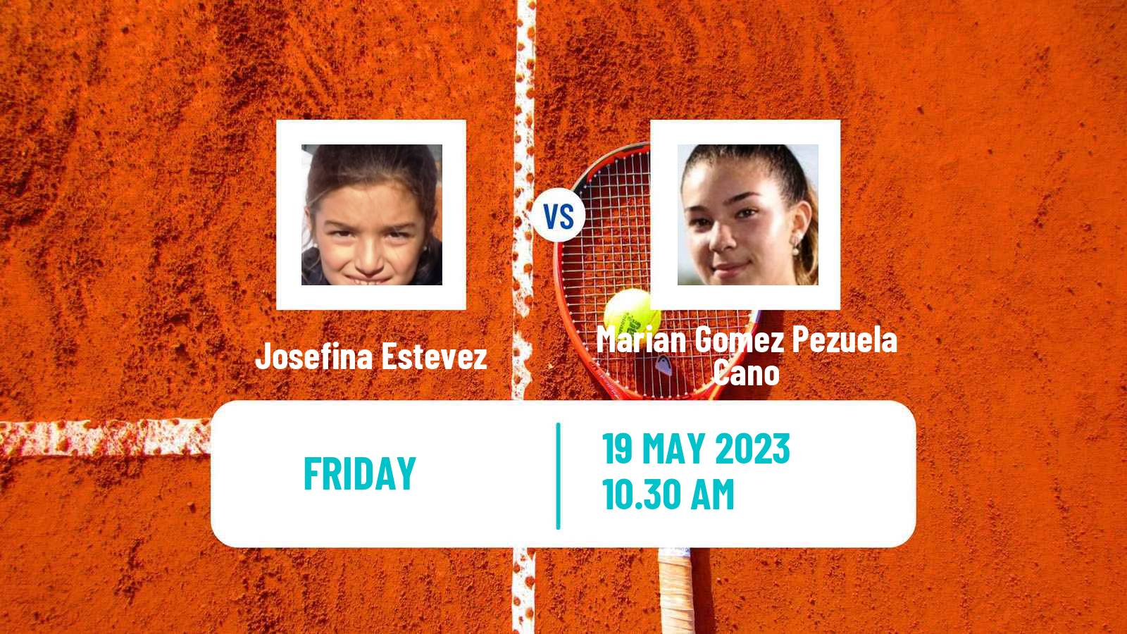 Tennis ITF W15 Curitiba Women Josefina Estevez - Marian Gomez Pezuela Cano