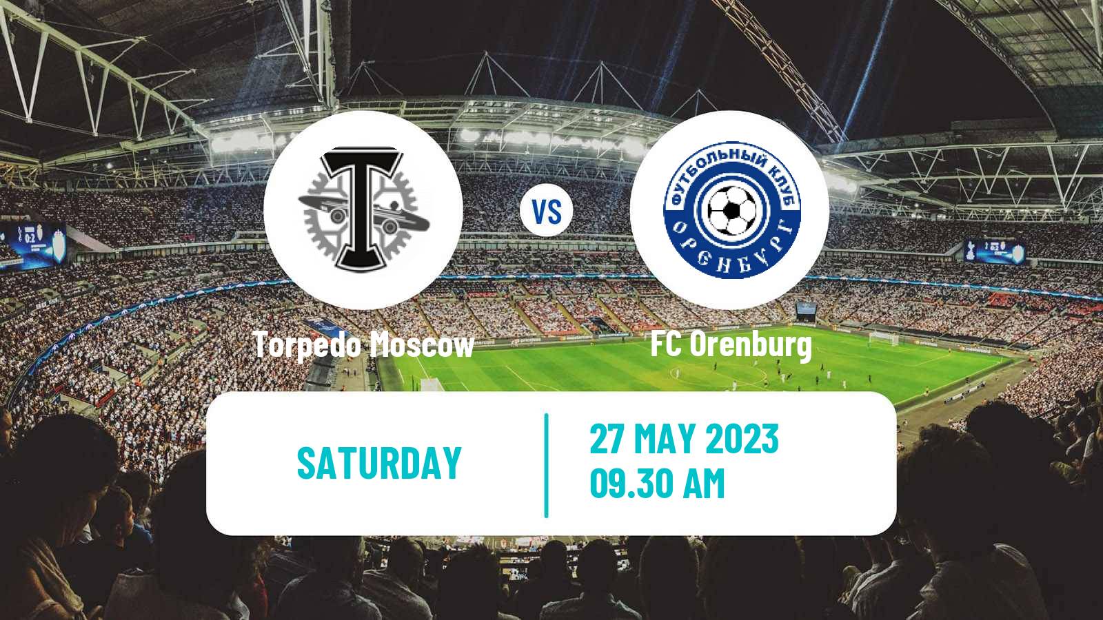 Soccer Russian Premier League Torpedo Moscow - Orenburg