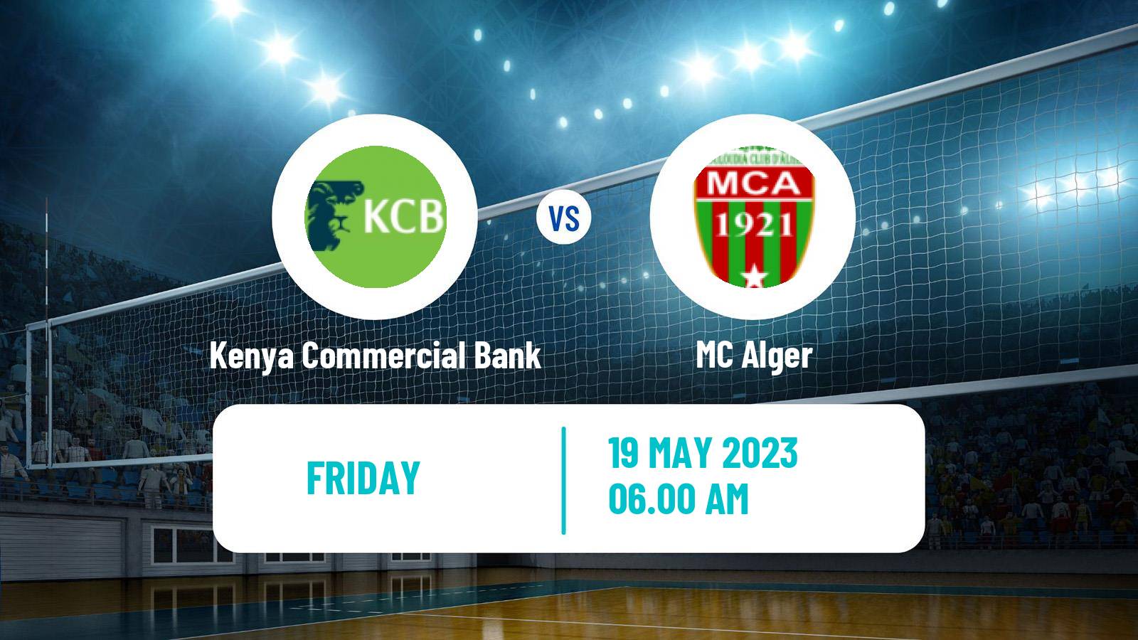 Volleyball African Club Championship Volleyball Women Kenya Commercial Bank - MC Alger