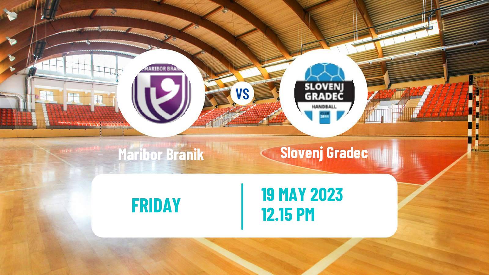 Handball Slovenian 1 NLB Liga Handball Maribor Branik - Slovenj Gradec
