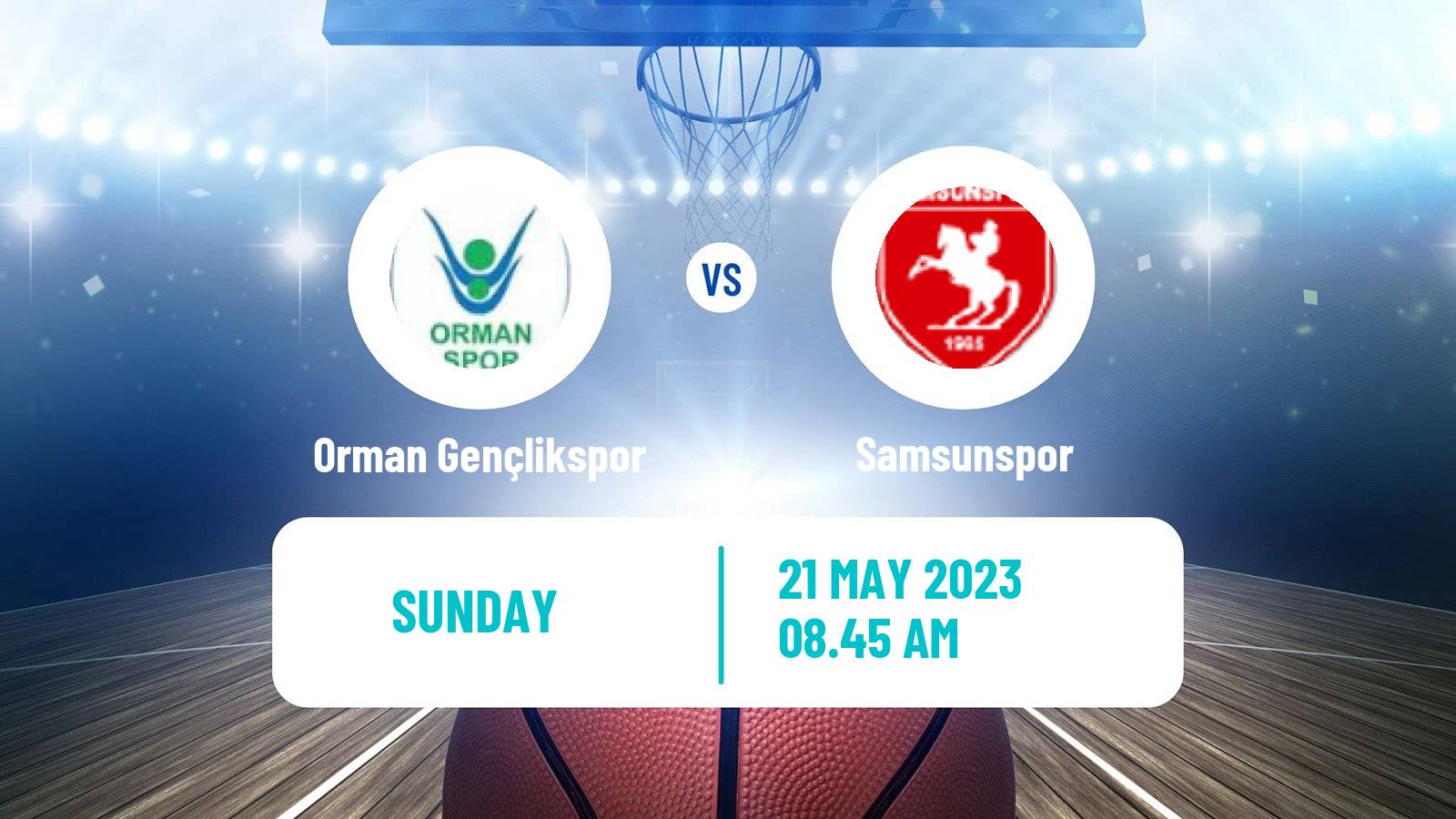 Basketball Turkish TBL Orman Gençlikspor - Samsunspor