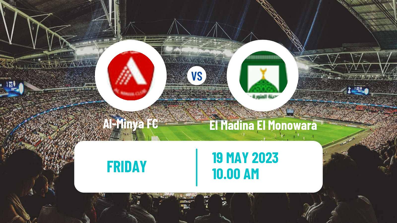 Soccer Egyptian Division 2 - Group A Al-Minya - El Madina El Monowara