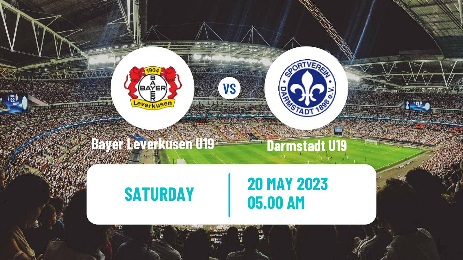 Soccer German Junioren Bundesliga Play Offs Bayer Leverkusen U19 - Darmstadt U19
