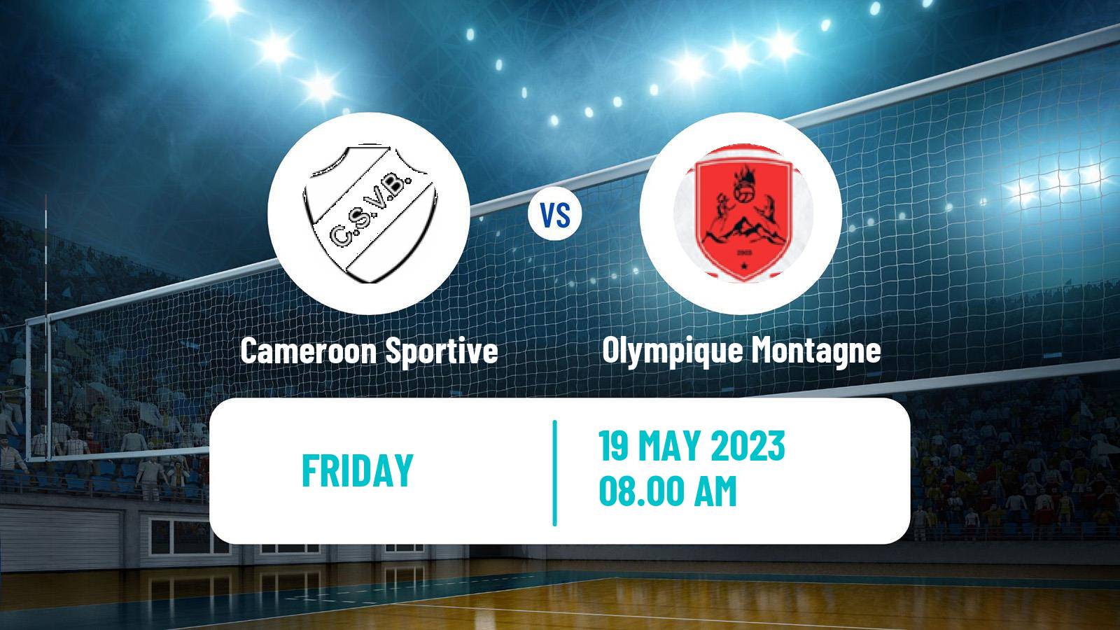 Volleyball African Club Championship Volleyball Cameroon Sportive - Olympique Montagne